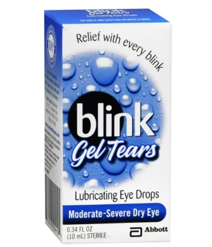 Blink Gel Tears Lubricating Eye Drops 0.34 Oz. , Drops