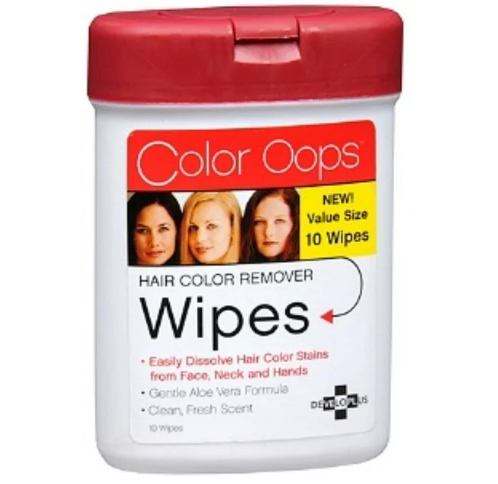 Color Oops Hr Clr Removr Wipes 10 , Pads-absorbent