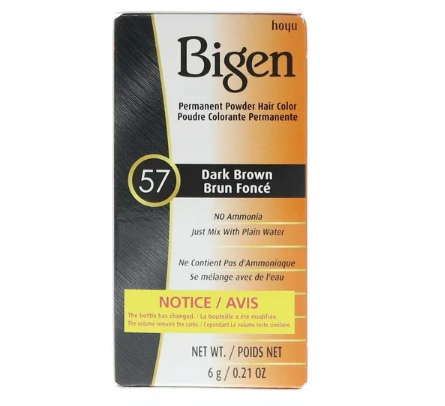 Bigen Powder #57 Dark Brown Kit , Kit