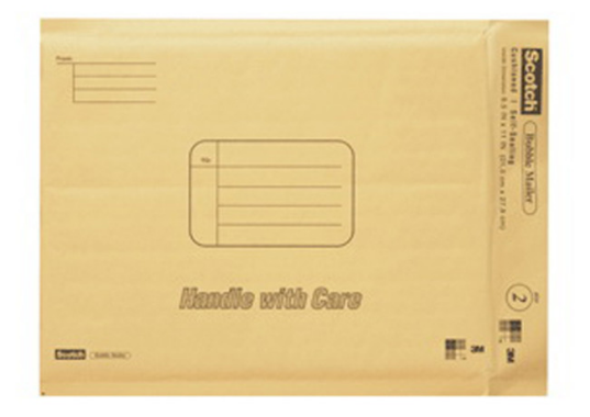 Scotch Bubble Mailer 8.5"X11" 25 Ct , Each