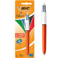 Bic 4 Color Ball Pen 6x1 , Each