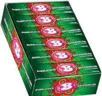 Bubblicious Watermelon Wave 18x5 Stk , Gum
